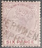 [Queen Victoria - New Colour, type A43]