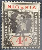 [King George V - As Previous. Die II, "POSTAGE" and "& REVENUE" Labels Curve Inwards at Top, tyyppi A35]