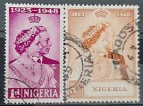 [Bodas de plata de los reyes Jorge VI e Isabel., tipo U]