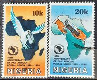 [The 10th Anniversary of Pan African Postal Union, Scrivi RP]