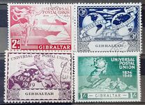 [The 75th Anniversary of the Universal Postal Union, प्रकार AB]