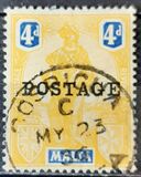 [Allegorical Stamps Overprinted "POSTAGE", jenis T19]