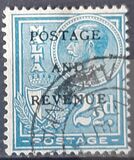 [King George V and Coat of Arms Stamps of 1926-1927 Overprinted "POSTAGE AND REVENUE", Tip X26]