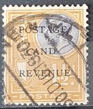 [King George V and Coat of Arms Stamps of 1926-1927 Overprinted "POSTAGE AND REVENUE", Tip X29]