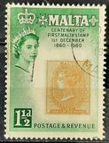[The 100th Anniversary of the First Malta Stamp, type CV]