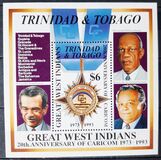 [The 20th Anniversary of Caribbean Economic Community or CARICOM - Recipients of Order of the Caribbean Community, loại SS]