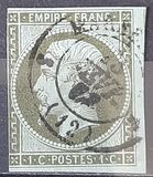 [Emperor Napoléon III - Inscription: "EMPIRE FRANC", प्रकार C]