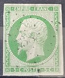 [Emperor Napoléon III - Inscription: "EMPIRE FRANC", प्रकार C1]