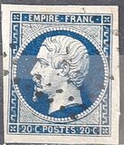 [Emperor Napoléon III - Inscription: "EMPIRE FRANC", प्रकार C5]