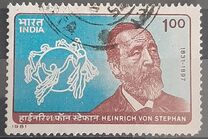 [The 150th Anniversary of the Birth of Heinrich von Stephan (Founder of U.P.U.), тип ZK]