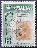 [The 100th Anniversary of the First Malta Stamp, type CV]