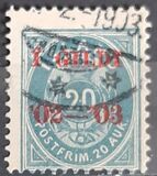 [Overprinted "Í GILDI '02-´03", tip E13]