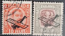 [Overprinted for use as Airmail, type W]