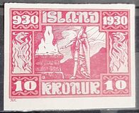 [The 1000th Anniversary of the Althing, type AL]