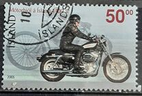 [The first Motorcycle in Iceland, type AFZ]