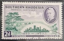 [The 100th Anniversary of the Birth of Cecil Rhodes, type AC]
