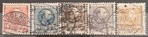 [King Christian IX, 1818-1906 - Horizontal Lines in Background in Oval, Scrivi M]