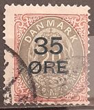 [No. 27A & 28 Surcharged, type P1]