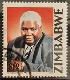 [The 1st Anniversary of the Death of Dr. Joshua Nkomo (Nationalist Leader), 1917-1999, type QI1]