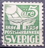 [The 50th Anniversary of the Postal Savings Bank, type AJ]