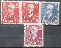 [The 85th Anniversary of the Birth of King Gustav V, 1858-1950, 類型 CB]