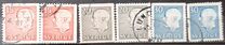 [King Gustaf VI Adolf of Sweden - White Numerals, with Imprint, Typ FA]
