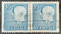 [King Gustaf VI Adolf of Sweden & Tree Crowns - New Colors and Values, Tüüp FA60]