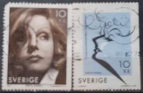 [H. 31. Cine. Centenario del nacimiento de la actriz Greta Garbo "La divina", 1.905 - 1.990. Conjunta con Estados Unidos. C., tipo BWA]