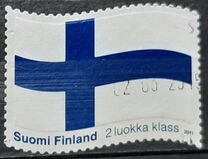 [Blue Cross Flag - Self Adhesive, type BQB]