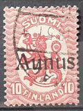 [Finish Postage Stamps Overprinted "Aunus", type A1]