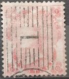 [Queen Victoria - Small White Control Letters in Corners, Tipe K]