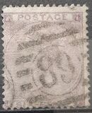 [Queen Victoria - Small White Control Letters in Corners, Tipe M]