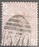 [Queen Victoria - Colored Control Numbers in Corners, tip V]