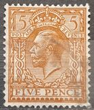 [King George V, 1865-1935 - New Watermark, tip CA4]