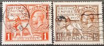[The Re-opening of the British Exhibition in Wembley - Year 1925 on Stamp, type CE]
