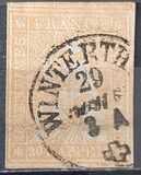 [Definitive 1854-1860 - Sitting Helvetia, type J3]
