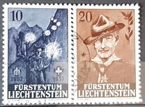 [The 50th Anniversary of Scouting Movement & the 100th Anniversary of the Birth of Robert Baden-Powell 1857-1941, տեսակ KE]