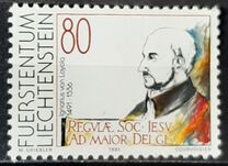[The 500th Anniversary of the Birth of Ignatius of Loyola & The 200th Anniversary of the Death of Wolfgang Amadeus Mozart, type AJF]
