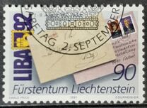 [National Stamp Exhibition "LIBA '92", Vaduz, Tip AJS]