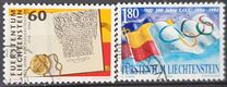 [The 275th Anniversary of the Kingdom of Liechtenstein & The 100th Anniversary of the International Olympic Committee, IOC, type ALU]