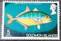 [Flora and Fauna - Issues of 1972, 1973 and 1975 with Bar Imprint on "British", tipas DX1]