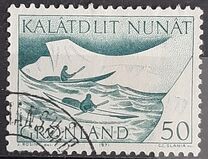 [The Conveyance of Mail in Greenland, type AN]