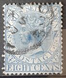 [Queen Victoria - New Colours, type D6]