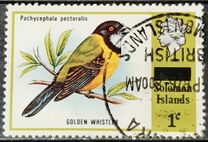 [Flora and Fauna - Issues of 1972, 1973 and 1975 with Bar Imprint on "British", tipas FI1]