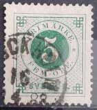 [Numerals in Circle - Blue Coach Horn on Back, type F24]