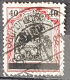[German Empire Stamps Overprinted "SARRE", type A11]