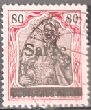 [German Empire Stamps Overprinted "SARRE", type A15]