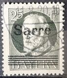 [Bavaria Postage Stamps Overprinted "SARRE", tyyppi C4]