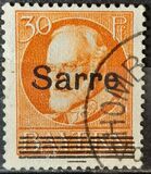 [Bavaria Postage Stamps Overprinted "SARRE", tyyppi C5]