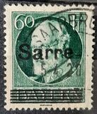 [Bavaria Postage Stamps Overprinted "SARRE", tyyppi C8]